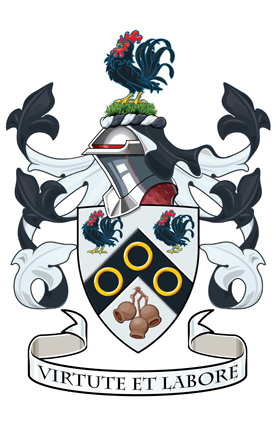 The arms of Andrew Hugh Rigg