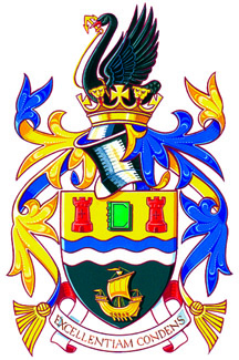 The Arms of Mervyn
                                                Charles Cole Esq