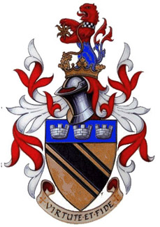 The Arms of Squdron
                                                Leader Antony Farnath