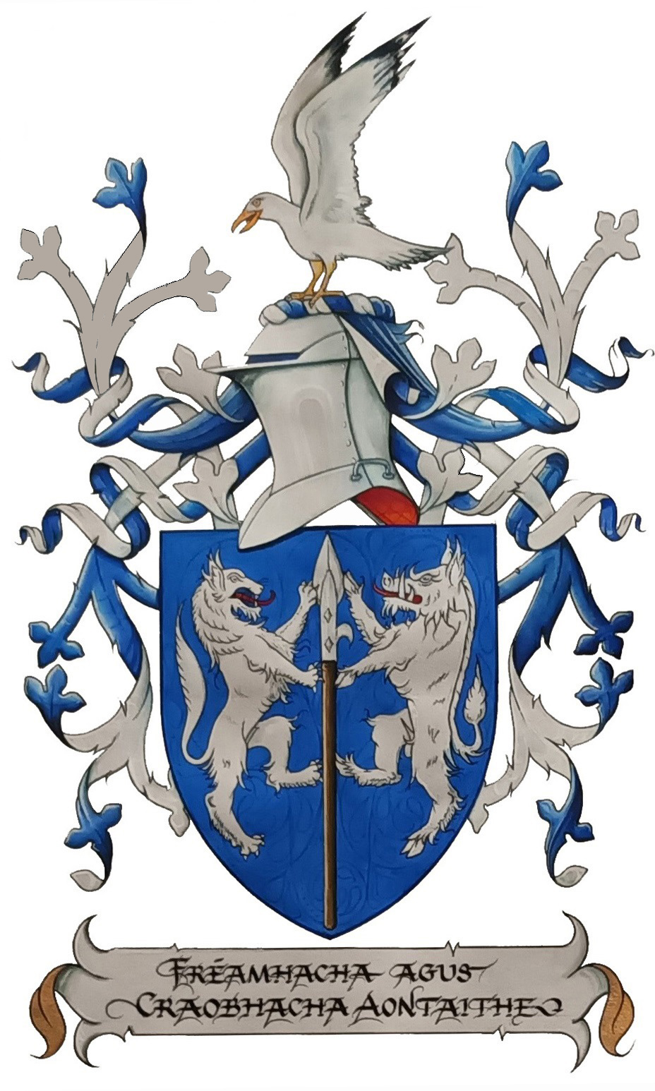 The Arms of Michael
                                              merrigan MA, FGSI