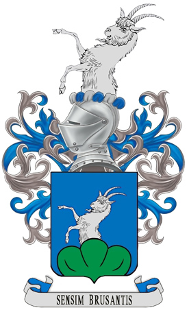 The arms of Ludovico
                                              Brusini