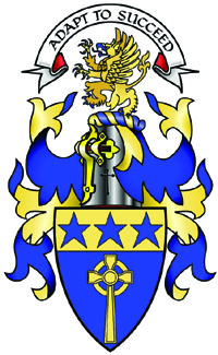 The Arms of Godfrey
                                                Devlin, Baron of Gogar,
                                                FRSA, FSA Scot.