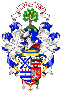 The Quartered
                                                      Arms of David
                                                      Alexander Richard
                                                      Waterton-Anderson
                                                      KSG