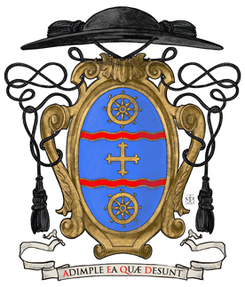 The armorial bearings of
                                              Reverend Tyler A. Carter