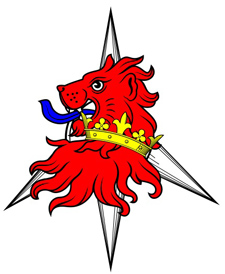The
                                                          heraldic badge
                                                          of James
                                                          Walter Legate
                                                          Jr.