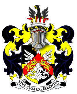 Ther Arms of George
                                                Mentz JD MBA, Seigneur
                                                of the Fief Thomas
                                                Blondel.