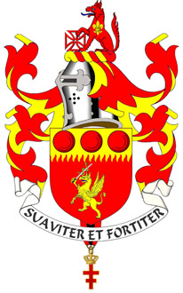The Arms of Major
                                                David Alan Tosh, MA,
                                                KTJ
