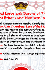 Click Here -
                                                  Extra or replacement
                                                  Certificates etc. Can
                                                  an be purchased in the
                                                  Heraldry Shop